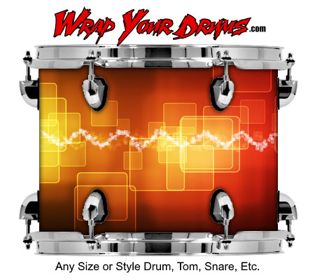 Buy Drum Wrap Abstractone Salt Drum Wrap