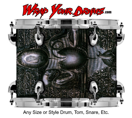 Buy Drum Wrap Biomechanical Window Drum Wrap