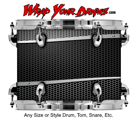 Buy Drum Wrap Metalshop Ornate Zip Drum Wrap