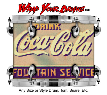Buy Drum Wrap Americana Fountain Drum Wrap