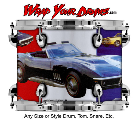 Buy Drum Wrap Americana Muscle Drum Wrap