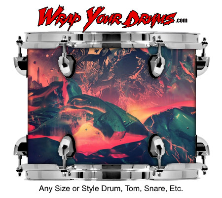 Buy Drum Wrap Paint2 End Drum Wrap