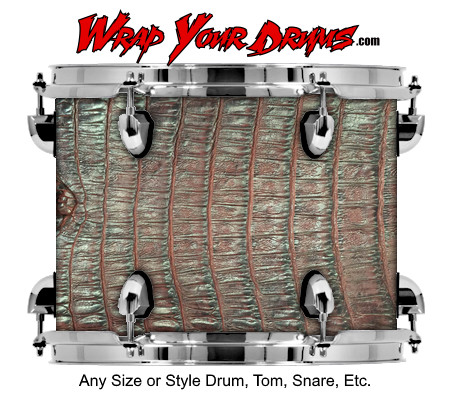 Buy Drum Wrap Skinshop Alligator Fresh Drum Wrap
