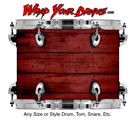 Buy Drum Wrap Woodshop Character Redwood Drum Wrap
