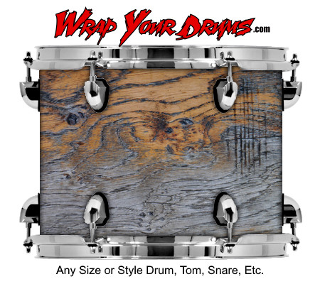 Buy Drum Wrap Woodshop Character Rough Drum Wrap