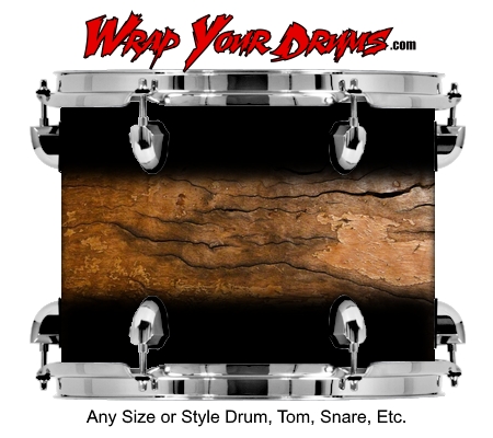 Buy Drum Wrap Woodshop Exotic Fade00003 Drum Wrap