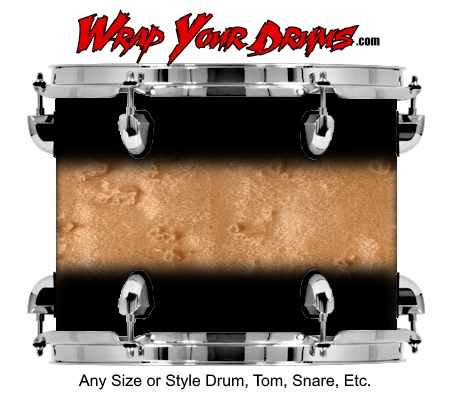 Buy Drum Wrap Woodshop Exotic Fade00004 Drum Wrap