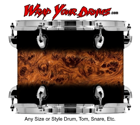 Buy Drum Wrap Woodshop Exotic Fade00006 Drum Wrap