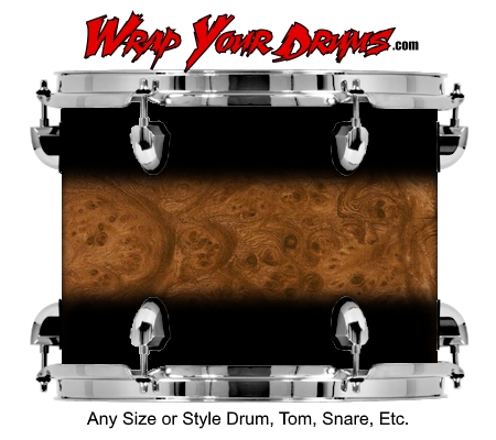 Buy Drum Wrap Woodshop Exotic Fade00007 Drum Wrap