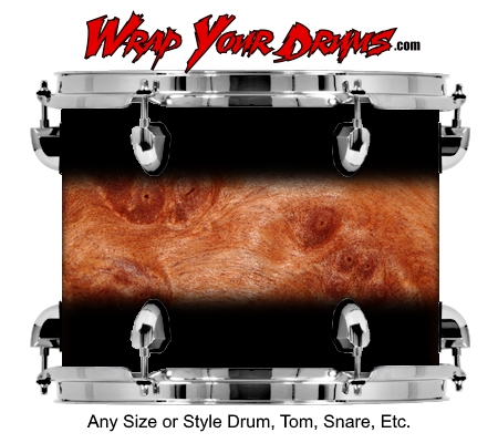 Buy Drum Wrap Woodshop Exotic Fade00013 Drum Wrap