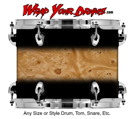 Buy Drum Wrap Woodshop Exotic Fade00014 Drum Wrap