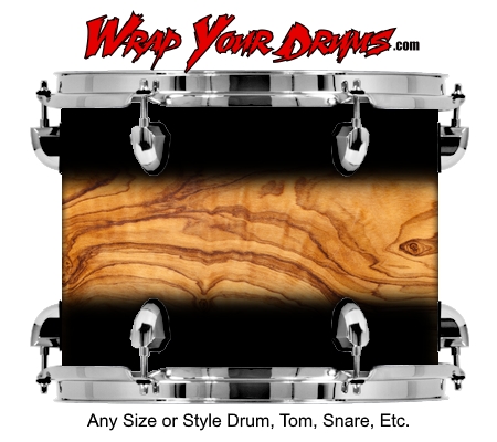 Buy Drum Wrap Woodshop Exotic Fade00022 Drum Wrap